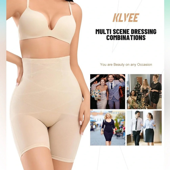 NWT Shapewear Tummy Control, High Waisted Body Butt Lifting Thigh Slimmer Girdle - Picture 5 of 7